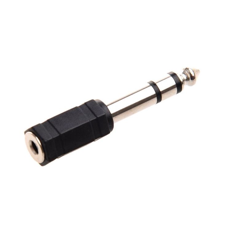 6.35mm Male to 3.5mm Female Adapter