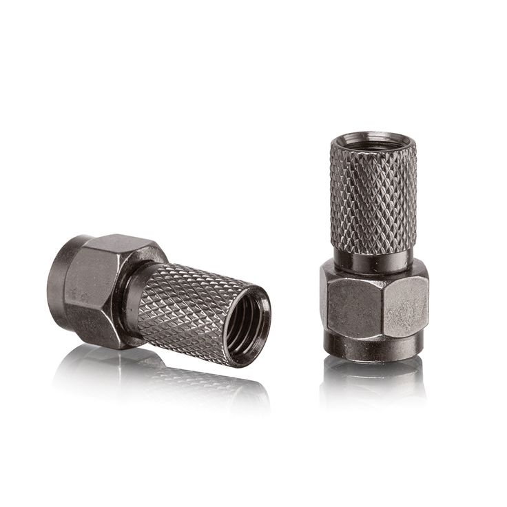 F-Type Screw Connector (Pair)
