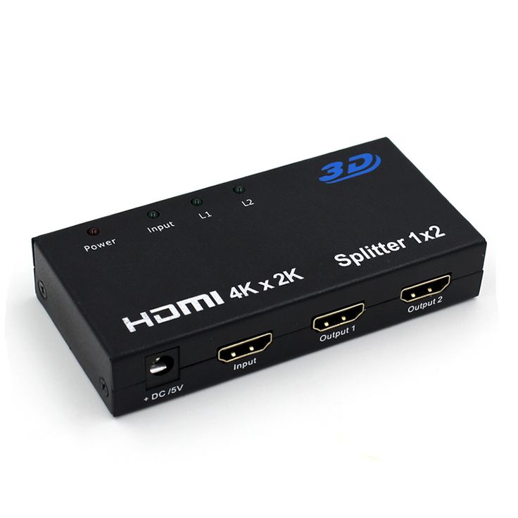 HDMI Splitter 1x2 (4K x 2K, 3D)