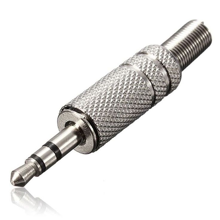 3.5mm TRRS Metal Jack Plug