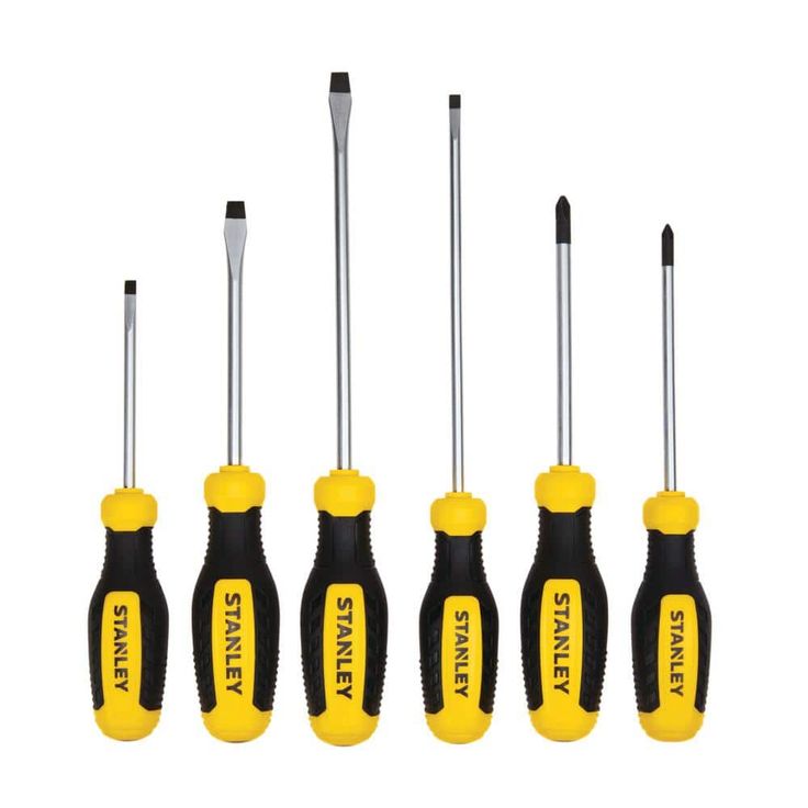STANLEY 6-Piece Screwdriver Set