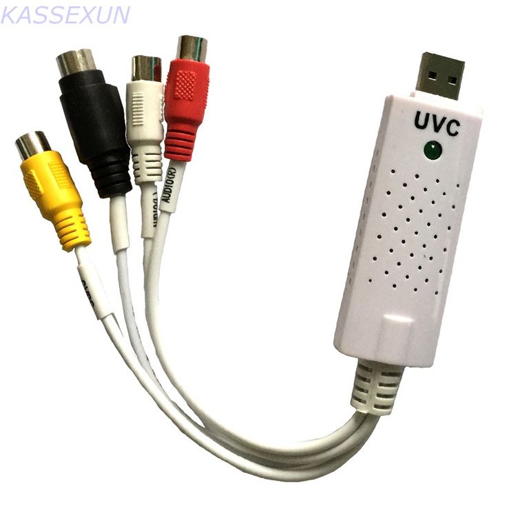 USB Video Capture Card (UVC, AV/S-Video)