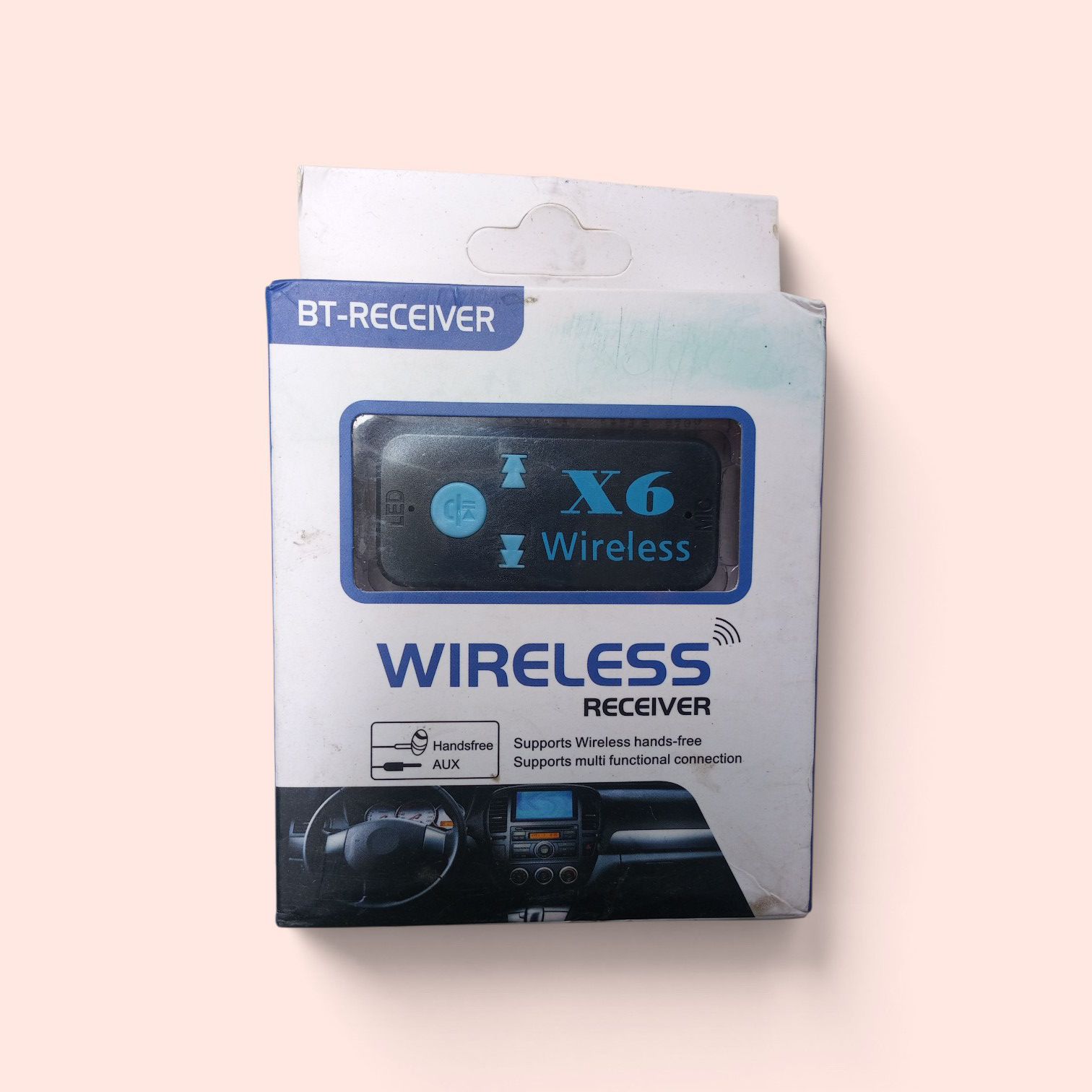 X6 Wireless Bluetooth AUX Receiver